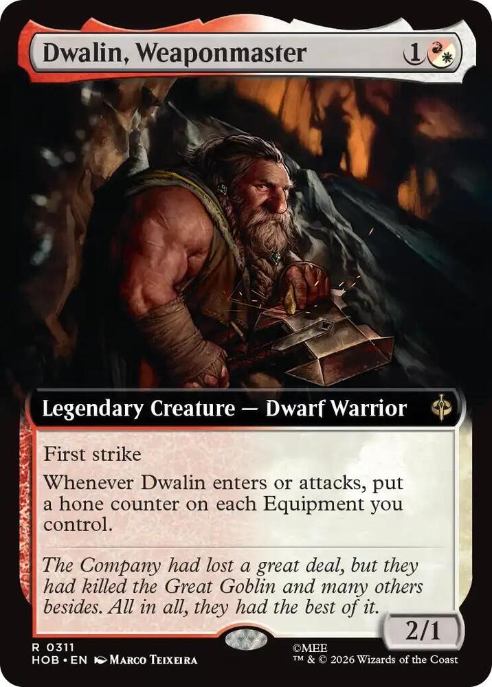 Dwalin, Weaponmaster (Extended Art) (311) [The Hobbit]