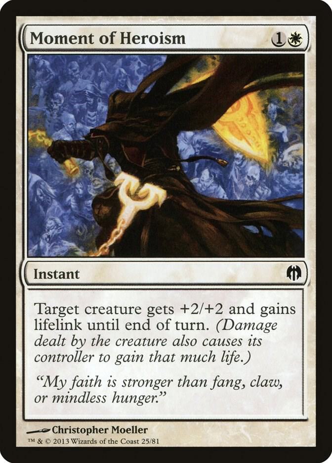 Moment of Heroism (25) [Duel Decks: Heroes vs. Monsters]
