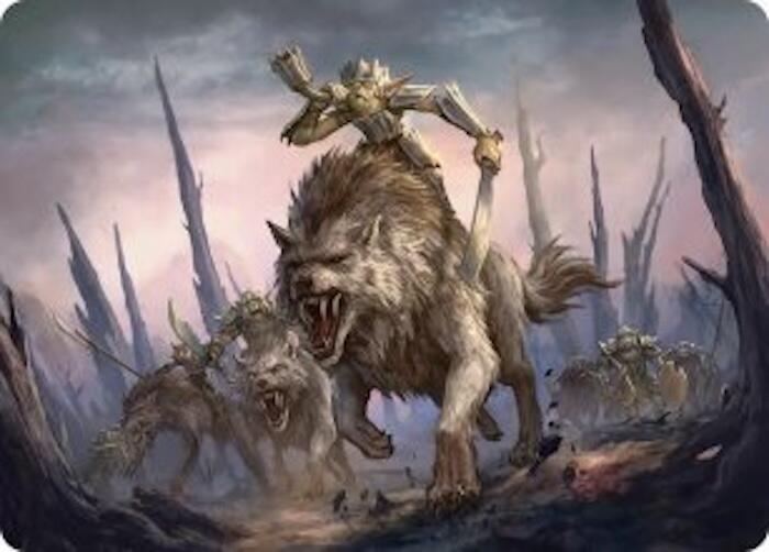 Signal the Onslaught Art Card (52) [The Hobbit Art Series]