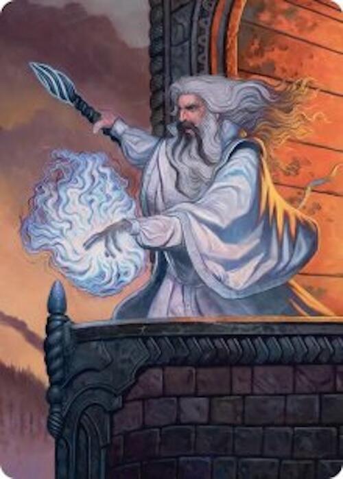 Saruman of Many Colors Art Card (35) [The Hobbit Art Series]