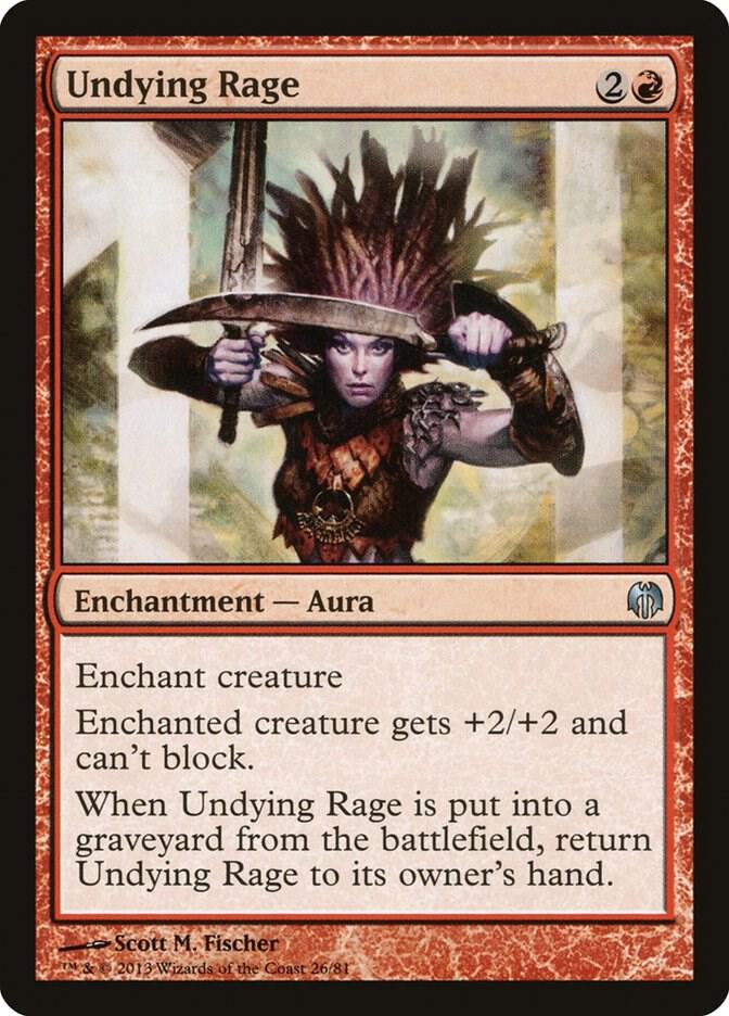 Undying Rage (26) [Duel Decks: Heroes vs. Monsters]
