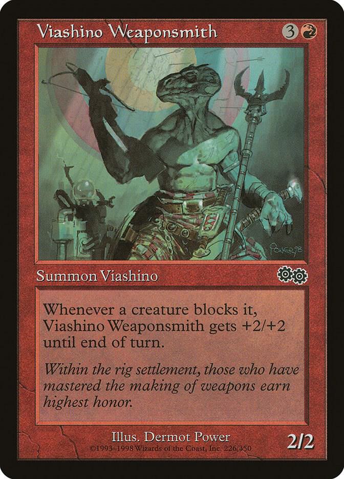 Viashino Weaponsmith (226) [Urza's Saga]