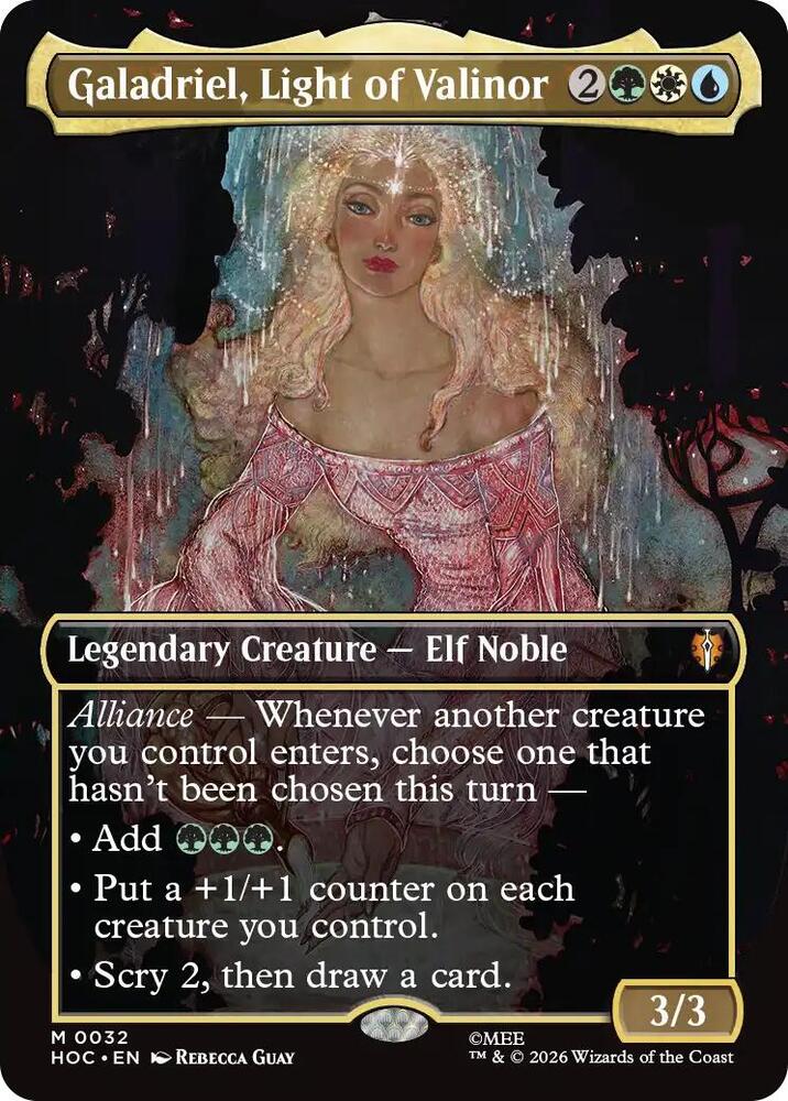 Galadriel, Light of Valinor (Borderless) (32) [The Hobbit: Eternal-Legal]