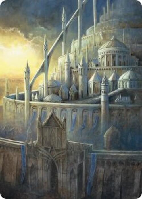 Minas Tirith Art Card (38) [The Hobbit Art Series]