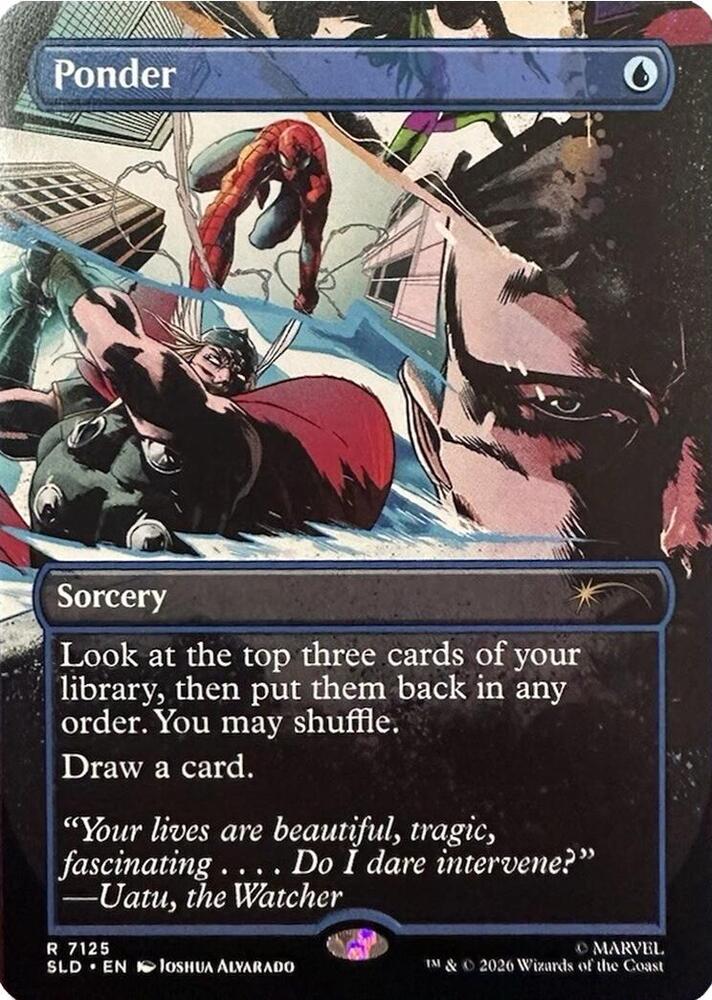 Ponder (7125) [Secret Lair Drop]