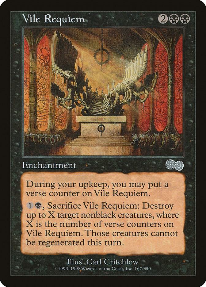 Vile Requiem (167) [Urza's Saga]