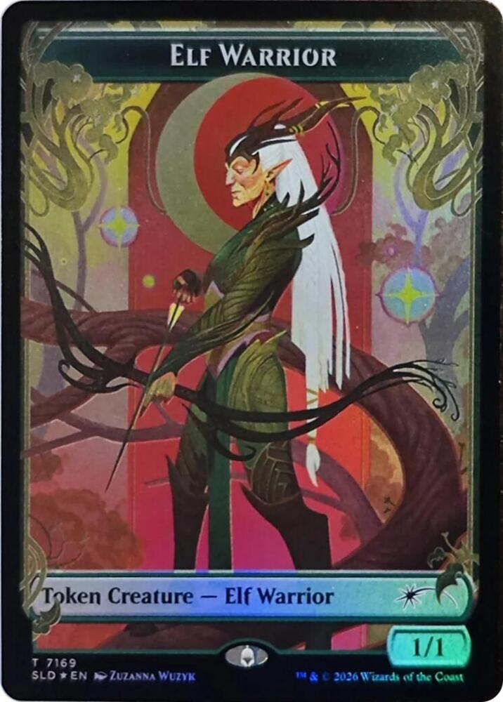 Elf Warrior Token (7169) [Secret Lair Drop]