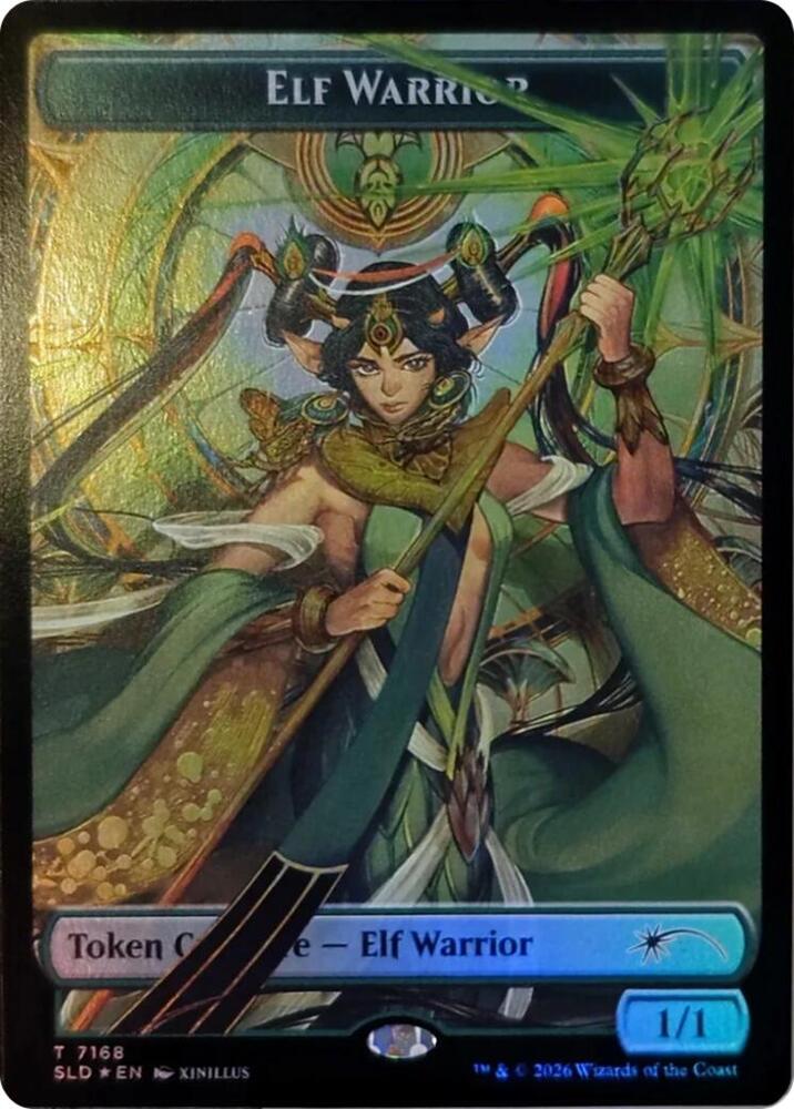 Elf Warrior Token (7168) [Secret Lair Drop]