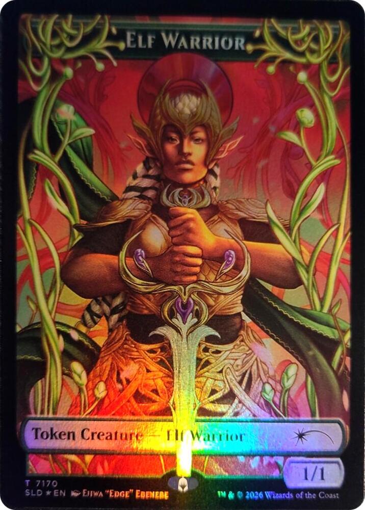 Elf Warrior Token (7170) [Secret Lair Drop]