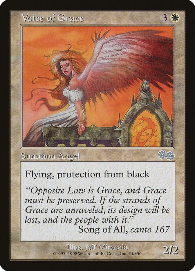 Voice of Grace (54) [Urza's Saga]