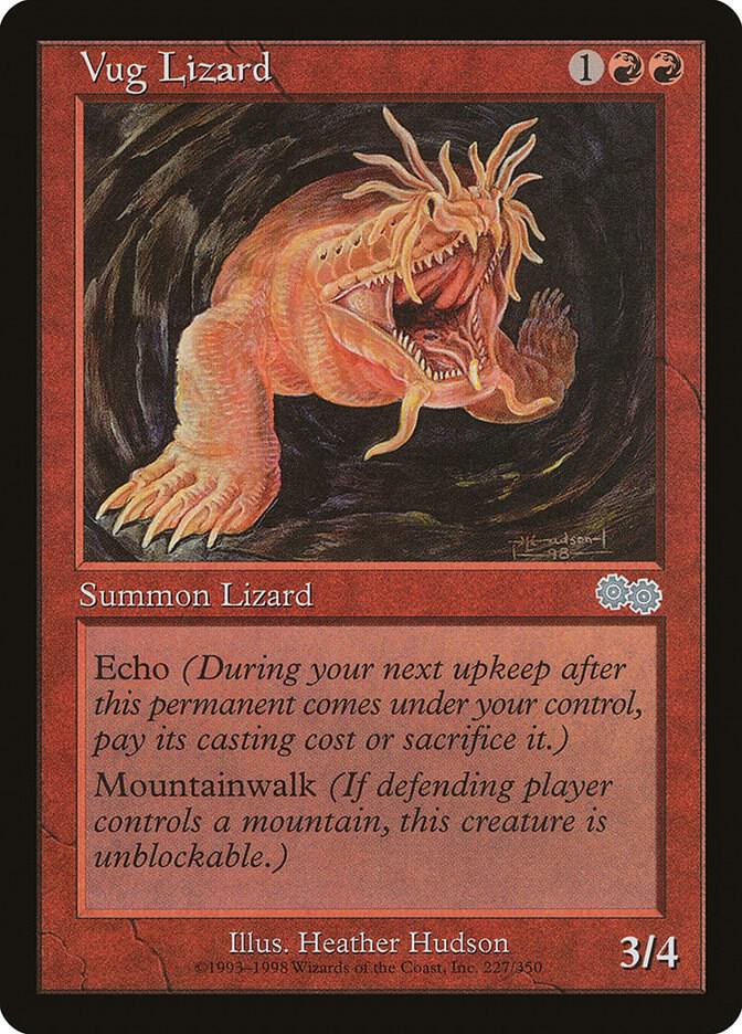 Vug Lizard (227) [Urza's Saga]