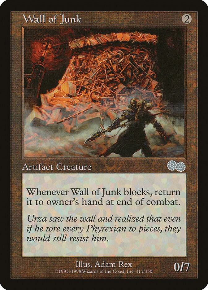 Wall of Junk (315) [Urza's Saga]