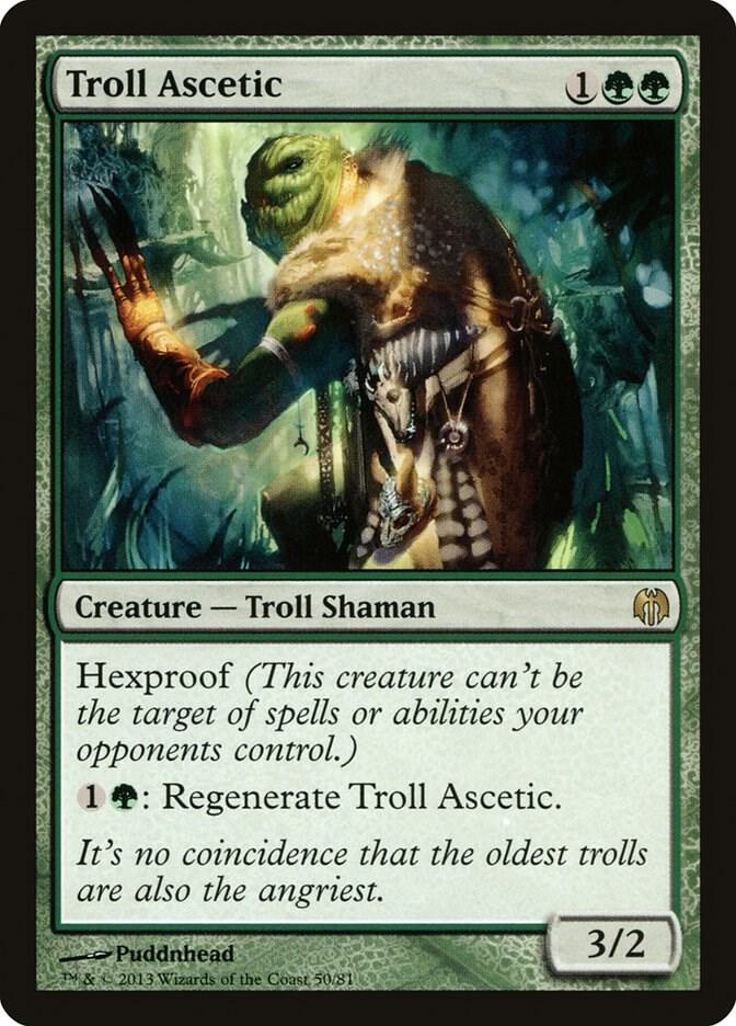 Troll Ascetic (50) [Duel Decks: Heroes vs. Monsters]