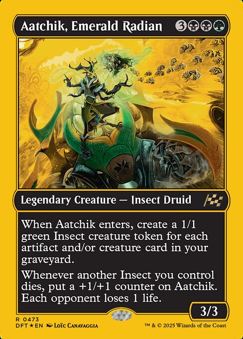 Aatchik, Emerald Radian (473) [Aetherdrift]