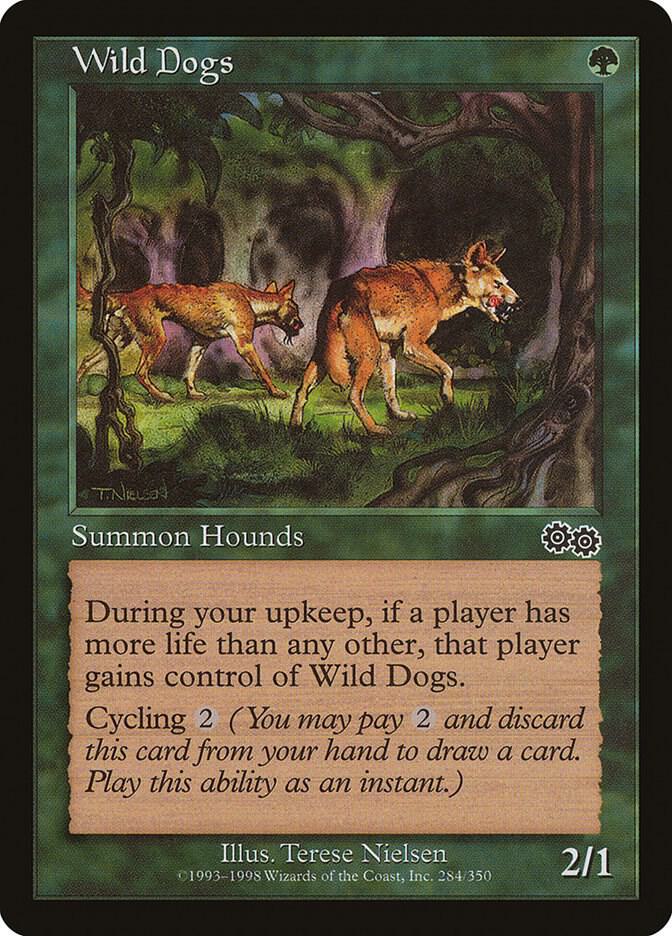 Wild Dogs (284) [Urza's Saga]
