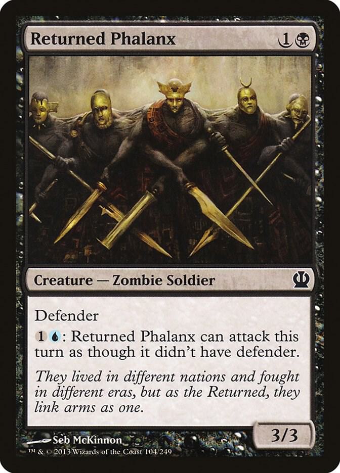 Returned Phalanx (104) [Theros]