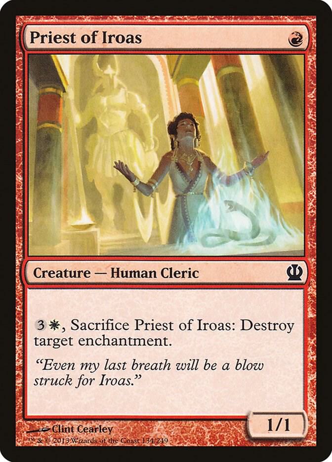 Priest of Iroas (134) [Theros]