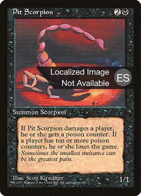 Pit Scorpion (153) [Fourth Edition Foreign Black Border]