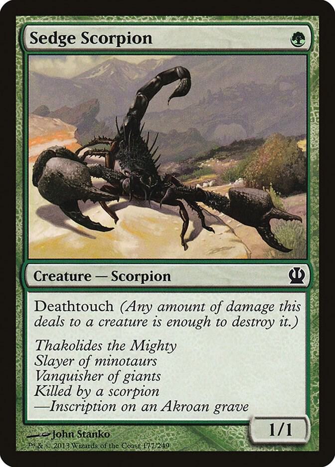 Sedge Scorpion (177) [Theros]