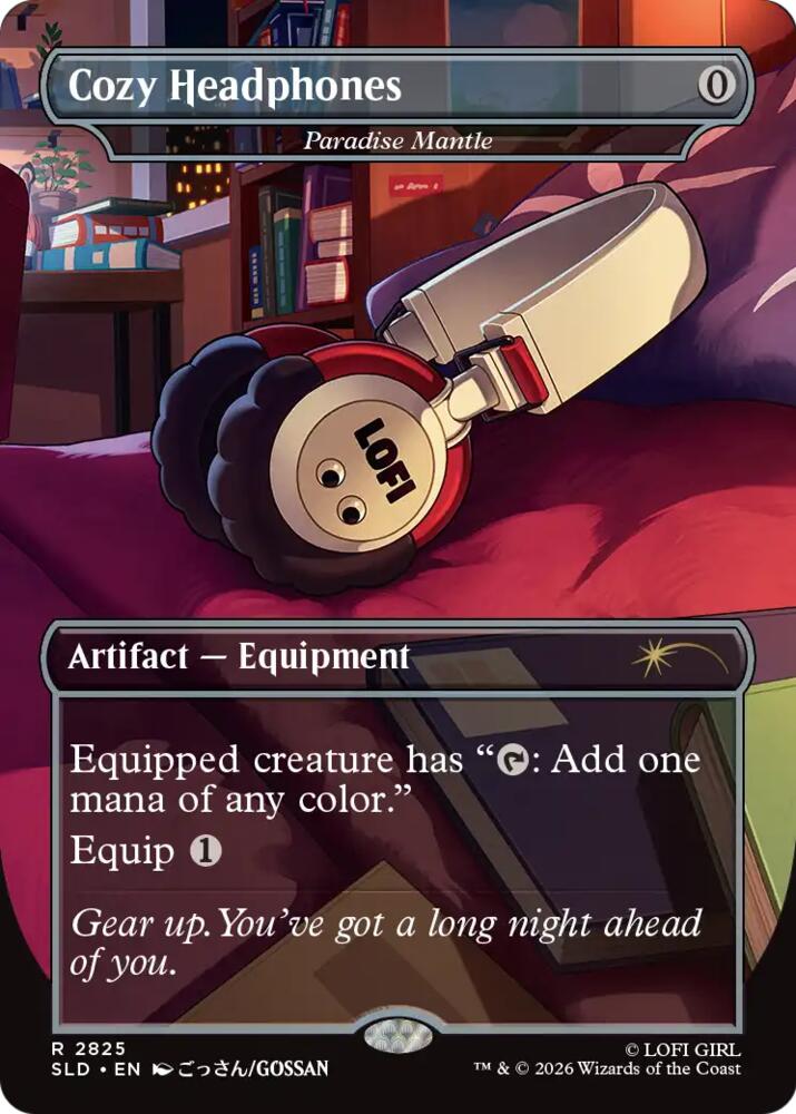 Cozy Headphones - Paradise Mantle (2825) [Secret Lair Drop]