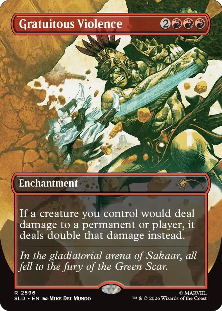 Gratuitous Violence (2596) [Secret Lair Drop]