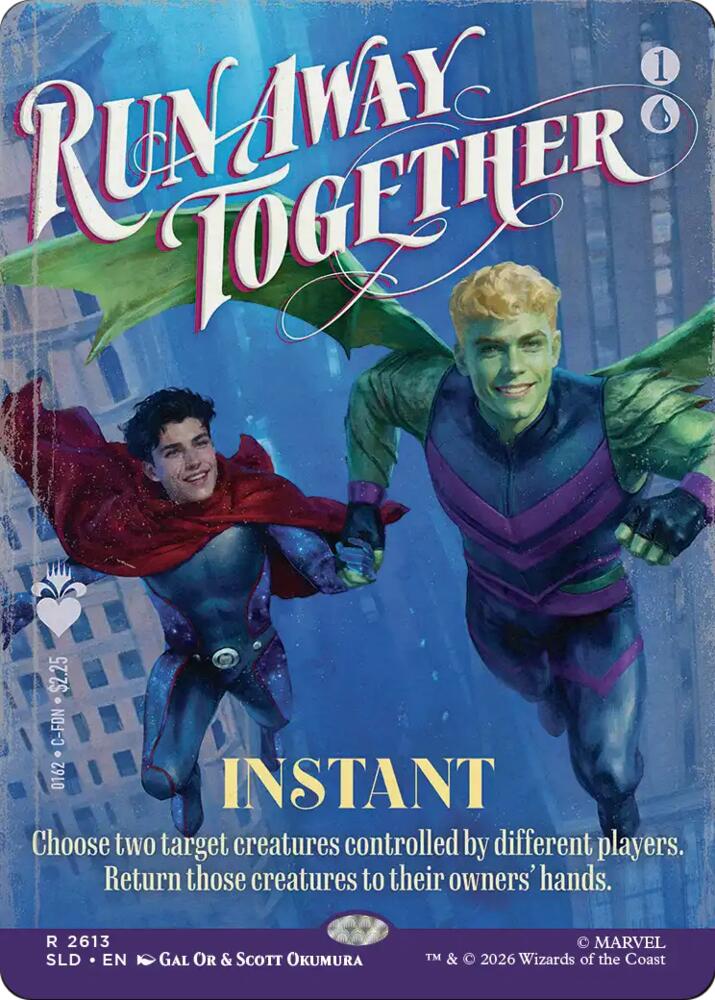 Run Away Together (2613) [Secret Lair Drop]