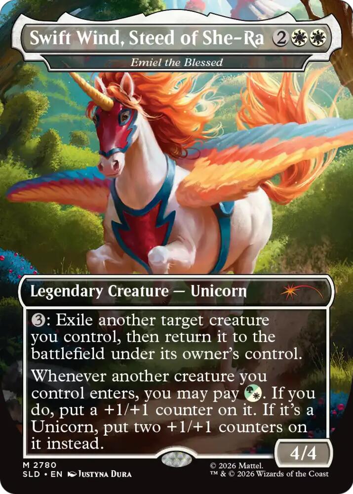 Swift Wind, Steed of She-Ra - Emiel the Blessed (2780) [Secret Lair Drop]