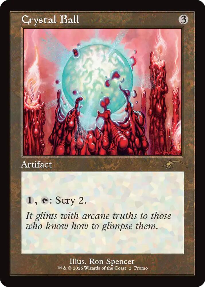 Crystal Ball (Retro Frame) (2) [WPN & Gateway Promos]