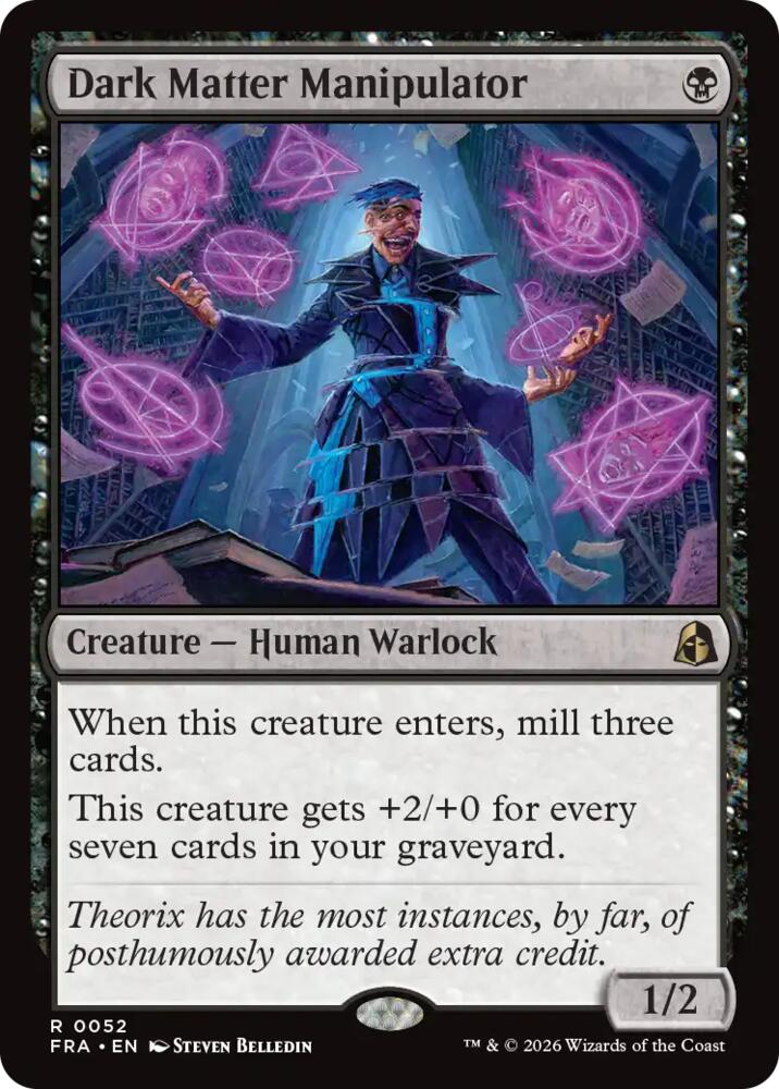 Dark Matter Manipulator (52) [Reality Fracture]