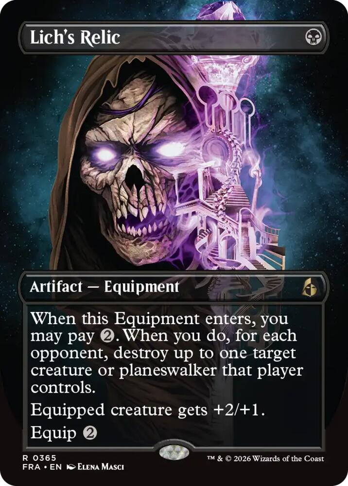Lich's Relic (Borderless) (365) [Reality Fracture]