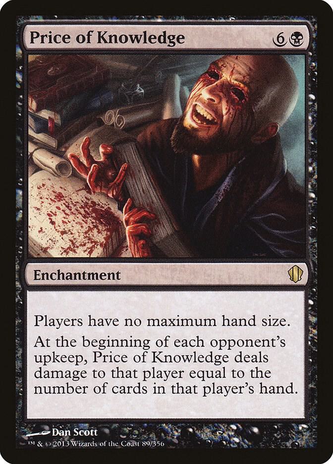 Price of Knowledge (89) [Commander 2013]