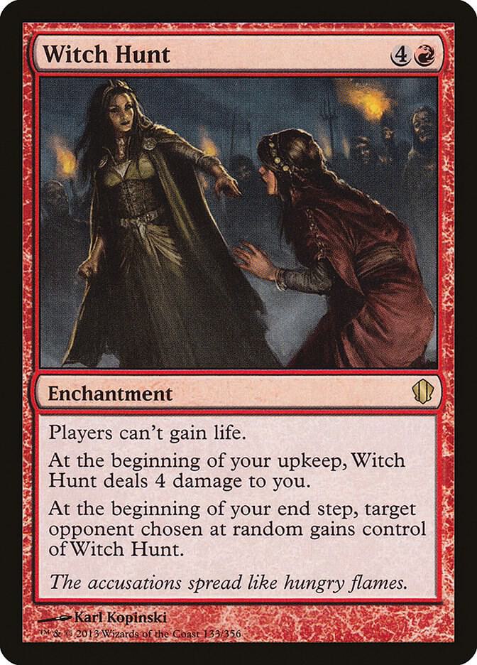 Witch Hunt (133) [Commander 2013]