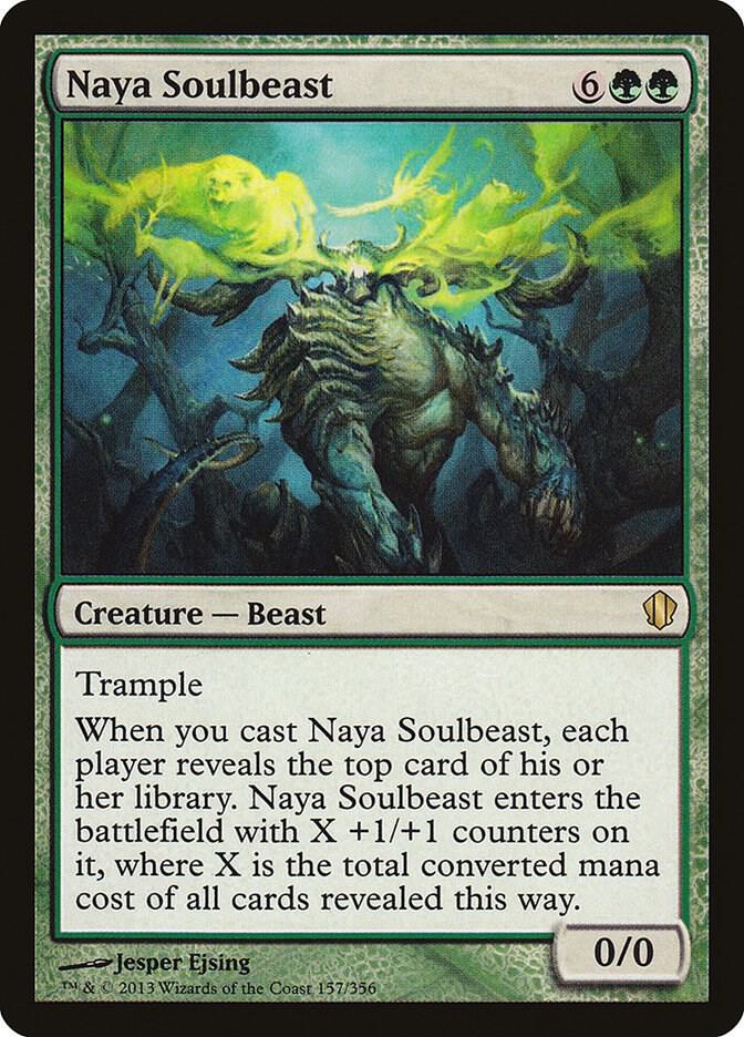 Naya Soulbeast (157) [Commander 2013]