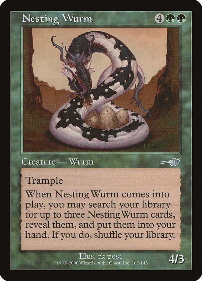 Nesting Wurm (107) [Nemesis]