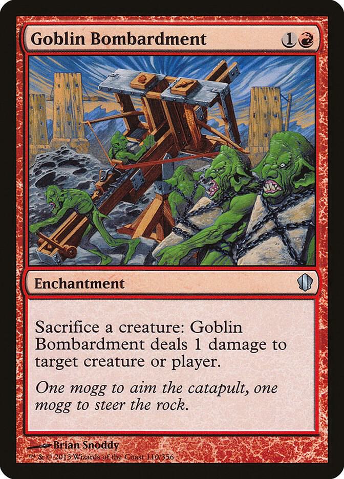 Goblin Bombardment (110) [Commander 2013]