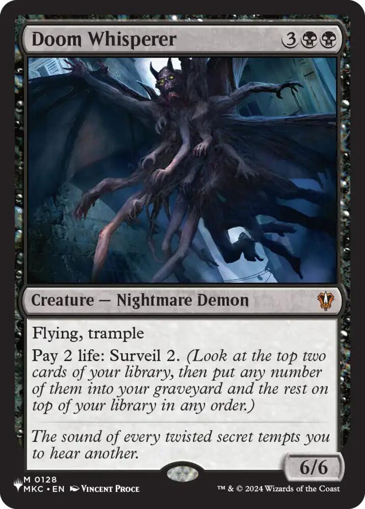 Doom Whisperer (128) [The List]