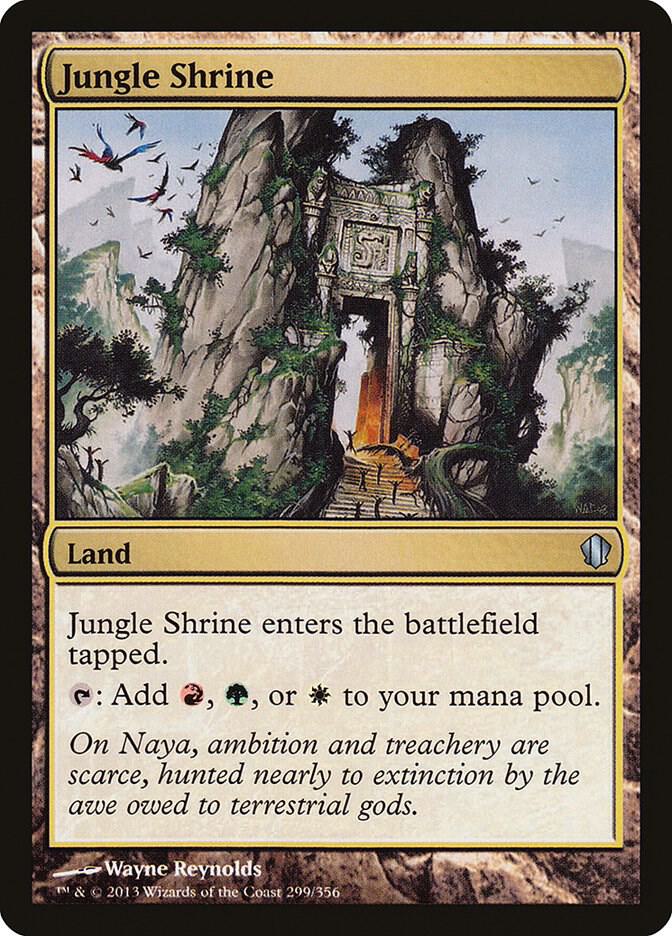Jungle Shrine (299) [Commander 2013]