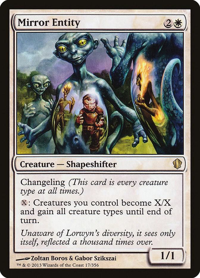 Mirror Entity (17) [Commander 2013]