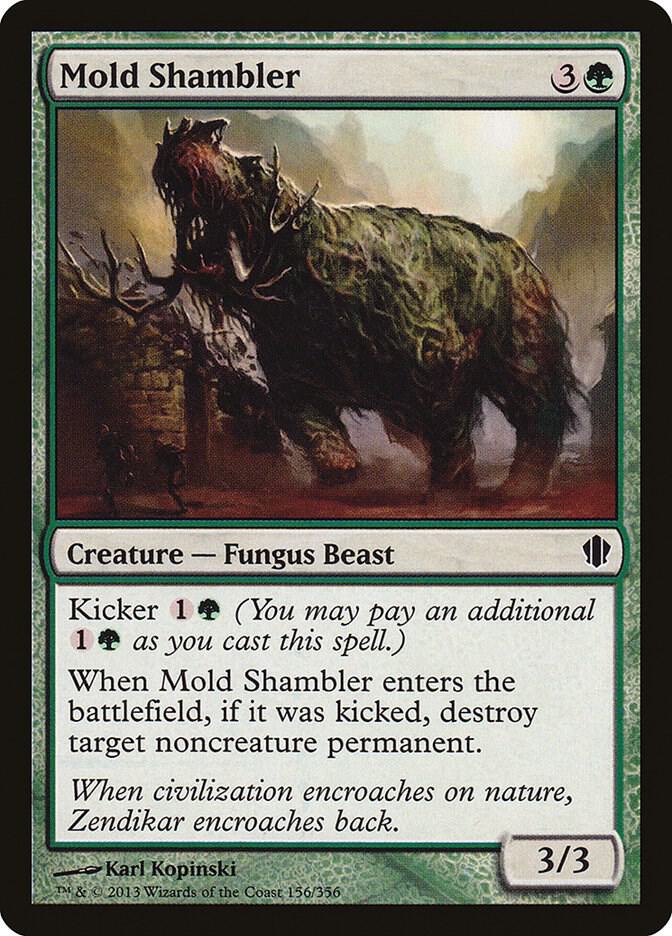 Mold Shambler (156) [Commander 2013]