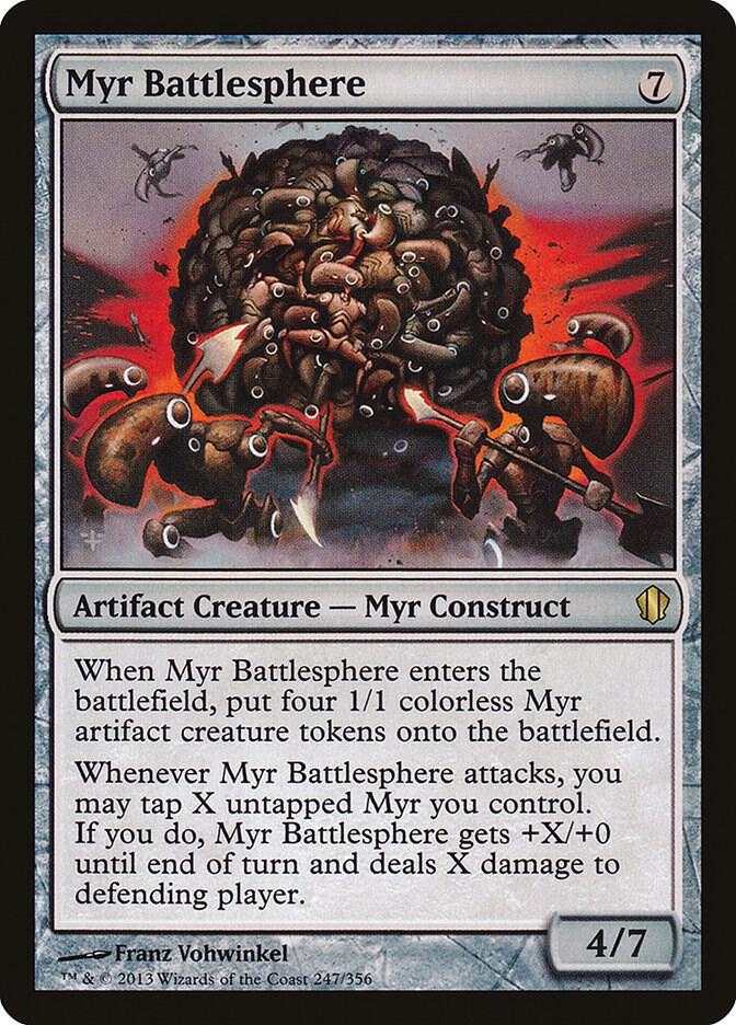 Myr Battlesphere (247) [Commander 2013]