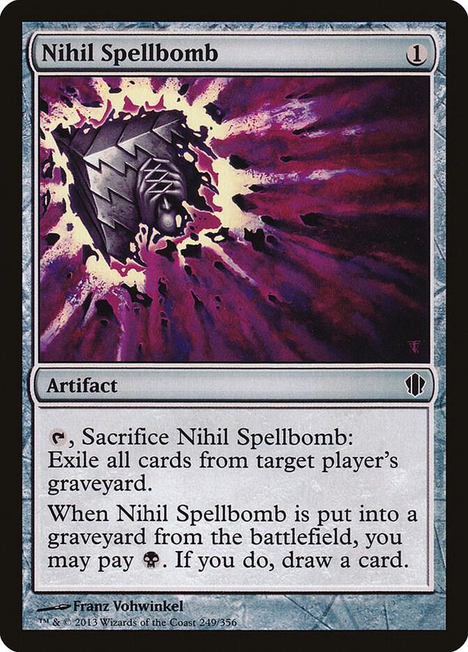 Nihil Spellbomb (249) [Commander 2013]