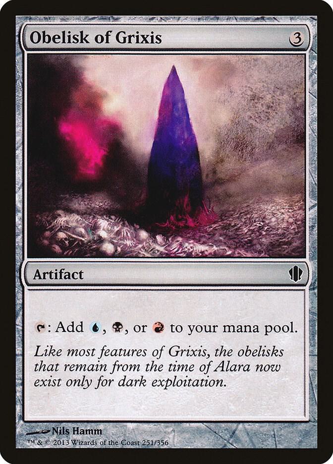 Obelisk of Grixis (251) [Commander 2013]