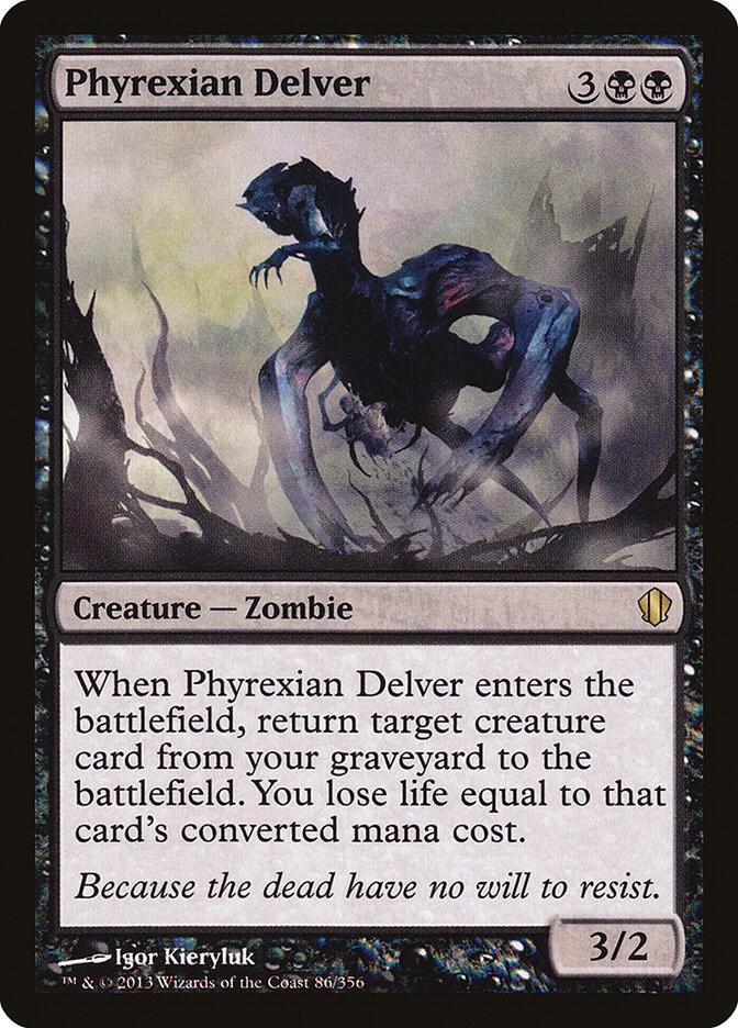 Phyrexian Delver (86) [Commander 2013]