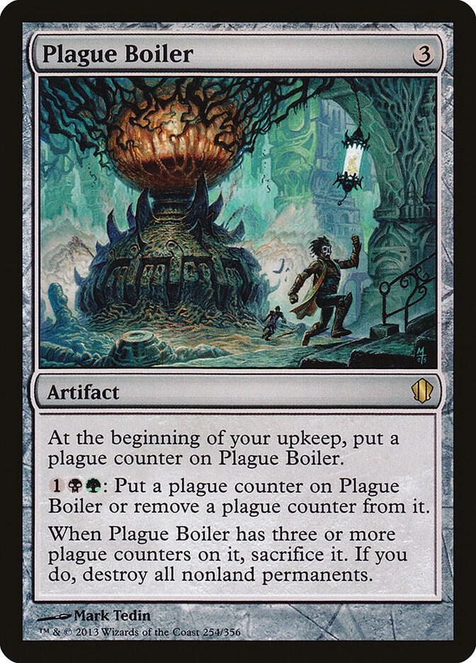 Plague Boiler (254) [Commander 2013]