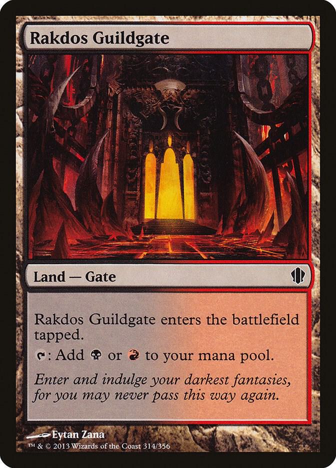 Rakdos Guildgate (314) [Commander 2013]