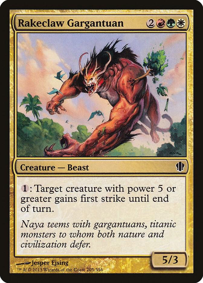Rakeclaw Gargantuan (205) [Commander 2013]