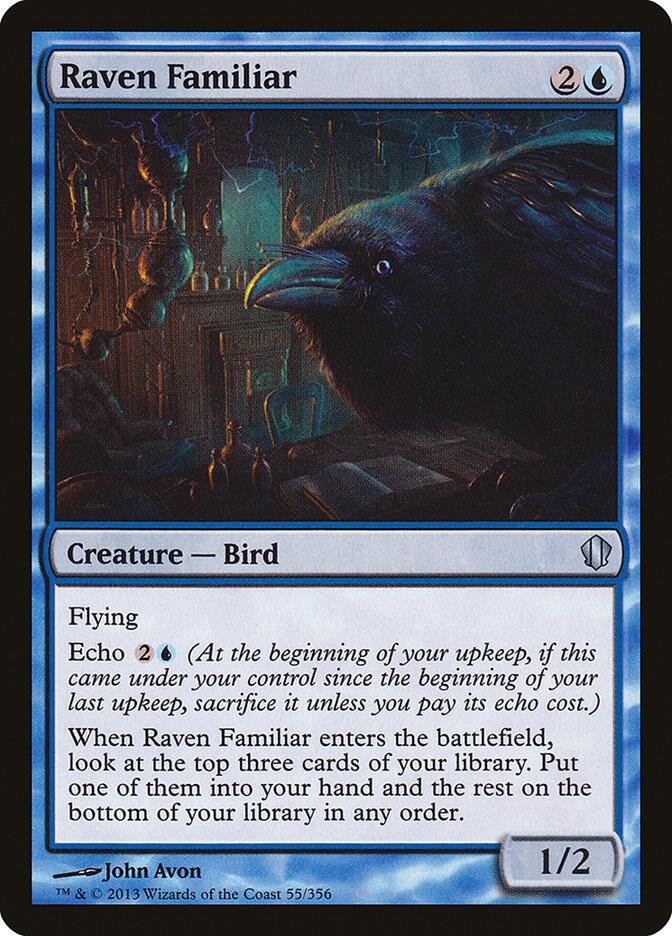 Raven Familiar (55) [Commander 2013]