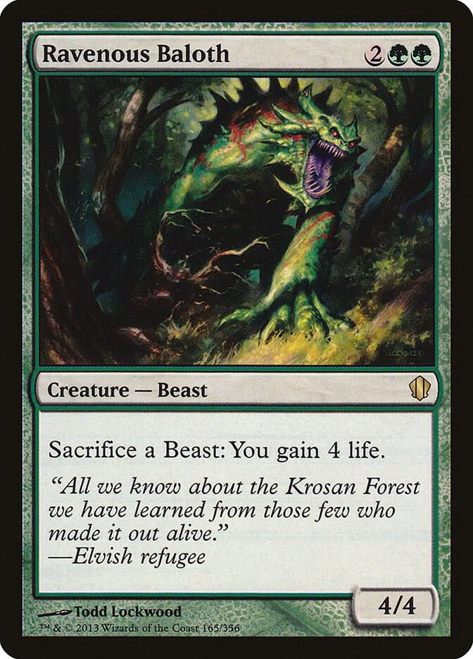 Ravenous Baloth (165) [Commander 2013]