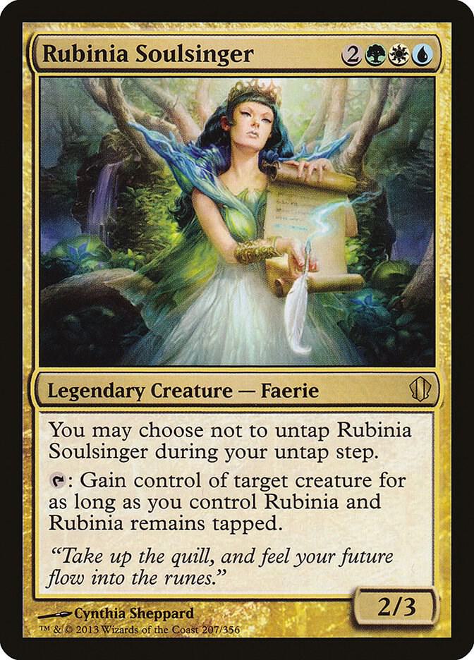 Rubinia Soulsinger (207) [Commander 2013]