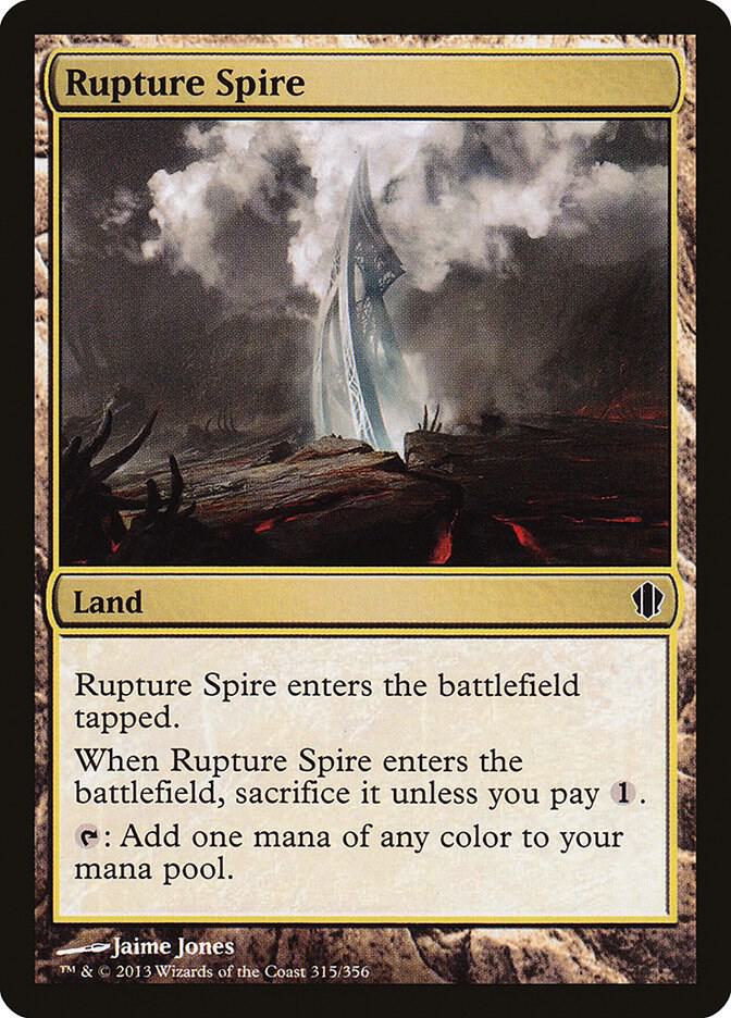Rupture Spire (315) [Commander 2013]